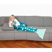 Kanguru Coperta coda di Sirena Kids Turchese