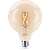Philips LED Lampadina Smart Filament Dimmerabile Luce Bianca da Calda a Fredda Attacco E27 60W Globo