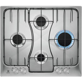 Electrolux RGG6242LOX Acciaio inox Da incasso 60 cm Gas 4 Fornello(i)