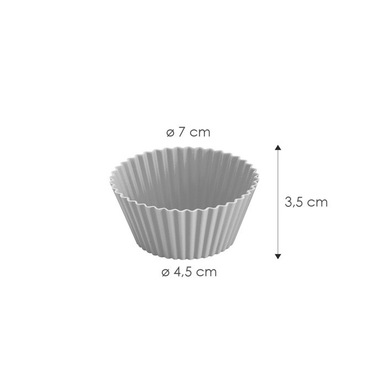 Tescoma Pirottini in silicone Ø 7 cm, 6 pz delicia