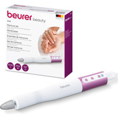 Beurer MP 52 Dispositivo elettronico Manicure E Pedicure, Fresa Elettrica Per Precisa Modellatura E Limatura Delle Unghie, Particolarmente Potente Fino A 15,000 Giri/Min, Incl, 7 Accessori e custodia