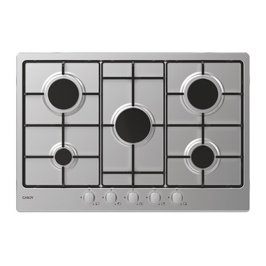 Candy Timeless CHW7X Acciaio inox Da incasso Gas 5 Fornello(i)