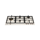 Bertazzoni P905LHERAC piano cottura Rame, Avorio Da incasso 89 cm Gas 5 Fornello(i)