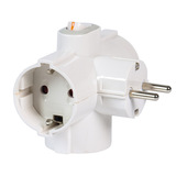 FANTON 82260 adattatore per presa di corrente Tipo F Bianco