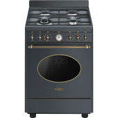 Smeg CO60GMA cucina A forno elettrico e piano cottura cottura a gas Combi Antracite