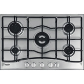 Hotpoint Ariston Piano cottura a gas PCN 752 T/IX/HAR