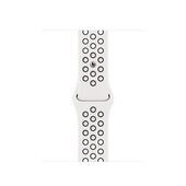 Apple MPGK3ZM/A accessorio indossabile intelligente Band Nero, Bianco Fluoroelastomero