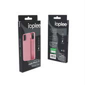 IOPLEE Custodia in TPU Siliconato con microfibra interna - Rosa per iPhone 15