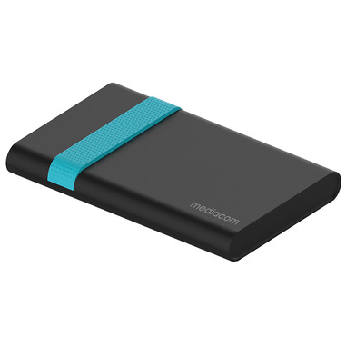Mediacom M-HDSB3PB contenitore di unità di archiviazione Enclosure HDD Nero 2.5"