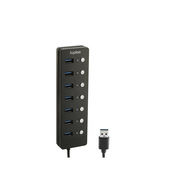 IOPLEE IOPEXTHUB280G hub di interfaccia USB 3.2 Gen 1 (3.1 Gen 1) Type-A 5000 Mbit/s Nero