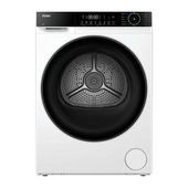 Haier HD80-D357TU1-IT asciugatrice Libera installazione Caricamento frontale 8 kg Nero, Bianco
