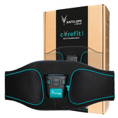 Beurer Antelope Corefit, Cintura Addominale Unisex Adulto, Nero, Turchese