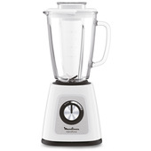 Moulinex LM4351 BlendForce 2, Frullatore, Tecnologia Powelix, Lame affilate, Vaso Termoresistente 1.7 L, Sistema di Raffreddamento, Sistema Smart Lock, 800 W