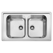 Smeg LPR862 lavello Lavello ad incasso Rettangolare Acciaio inossidabile