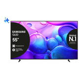 Samsung QLED 55" QE55Q6FAAUXZT 4K, Processore Q4 Lite, 4K Upscaling, Color Booster, OTS Lite, Metal Stream Design, Smart TV, 2025