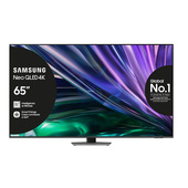 Samsung Smart TV 65” QE65QN85DBTXZT Neo QLED 4K Mini LED Carbon Silver 2024, Processore NQ4 AI GEN2, Tecnologia Quantum Matrix, Simple Chamfer Design, Dolby Atmos
