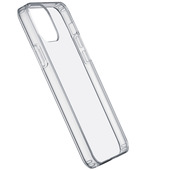 Cellularline Clear Strong - iPhone 12/12 Pro Custodia rigida con bordi in gomma