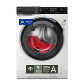 AEG LAVATRICE CARICA FRONTALE 9 KG CLASSE A-20% 1600 GIRI LR9H96CBS MADE IN ITALY