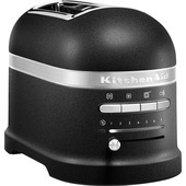 KitchenAid 5KMT2204EBK 7 2 fetta/e 1250 W Nero, Acciaio inox