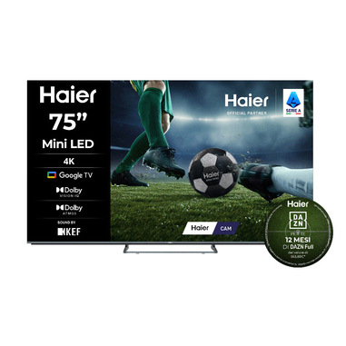 Haier Smart TV 75'' H75M80FUX MiniLED con QLED 4K