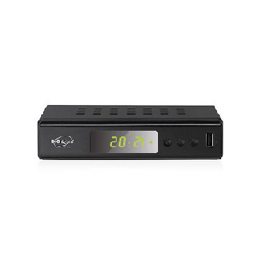 Digiquest Twin Tuner Small Edition Ethernet (RJ-45), Terrestre Full HD Nero