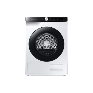 Samsung DV80T5220AE/S3 asciugatrice a caricamento frontale Optimal Dry 8 kg Classe A+++, Porta nera + Panel nero
