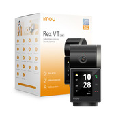 Imou Telecamera REX VT Pro da 3K (5Mp) motorizzata con schermo a colori per effettuare videochiamate. Funzione memo e tracking