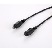 Electroline TS-1 cavo a fibre ottiche 1,8 m TOSLINK Nero