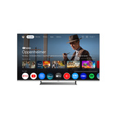 SABA SA65M91GTV Mini LED TV 165,1 cm (65") 4K Ultra HD Smart TV Wi-Fi Grigio 350 cd/m²