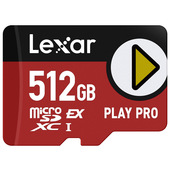 Lexar PLAY PRO microSDXC 512 GB UHS-I Classe 3
