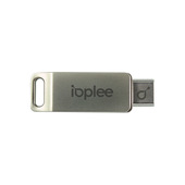 IOPLEE U3C128 unità flash USB 128 GB USB tipo-C 3.2 Gen 1 (3.1 Gen 1) Stainless steel