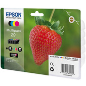 Epson Strawberry 29 CMYK cartuccia d'inchiostro 1 pz Originale Resa standard Nero, Ciano, Magenta, Giallo