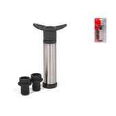 Pengo Home pompa salvagusto in ABS e acciao nero con 2 tappi aroma