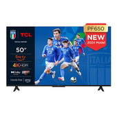 TCL Serie PF650 Smart TV Ultra HD 4K 50" 50PF650, Dolby Vision - Atmos, AirPlay 2, Fire TV