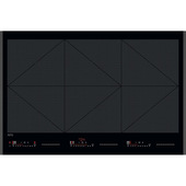 AEG TR84IT00FB Nero Da incasso 80 cm Piano cottura a induzione 6 Fornello(i)