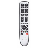 Meliconi Senior 2.1 telecomando IR Wireless TV, Sintonizzatore TV Pulsanti
