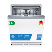 Bosch Serie 6 SMV6YCX02E Lavastoviglie da incasso a scomparsa totale 14 coperti Classe A