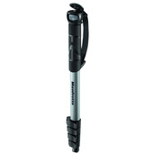 Manfrotto MMCOMPACTADV-BK monopiede per fotocamera Alluminio, Tecnopolimero Nero