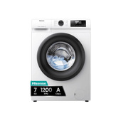 Hisense WFQP701219VM lavatrice Caricamento frontale 7 kg 1200 Giri/min Bianco