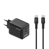 IOPLEE Caricabatterie GaN 100 W per dispositivi mobili Smartphone, Tablet, Computer portatile Nero AC Ricarica rapida Interno