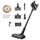 Dreame R20 SEVIU Versione Italiana – Aspirapolvere Senza Fili 150 AW, Autonomia 90 Minuti, Luce Anti-Polvere CelesTect™, Filtrazione HEPA 99,9%, Batteria Rimovibile