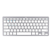 Trust 26210 tastiera Universale Bluetooth QWERTY Italiano Argento