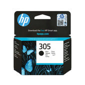 HP Cartuccia di inchiostro nero originale 305