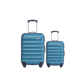 I Love Travel A-9123 Trolley Guscio rigido Colore acqua Acrilonitrile butadiene stirene (ABS), Poliestere