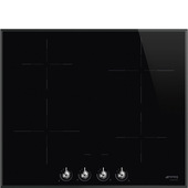 Smeg Classic Classica Piano di cottura SI364BM Nero