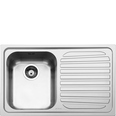 Smeg SP791D-2 lavello Lavello montato su piano Rettangolare Acciaio inossidabile