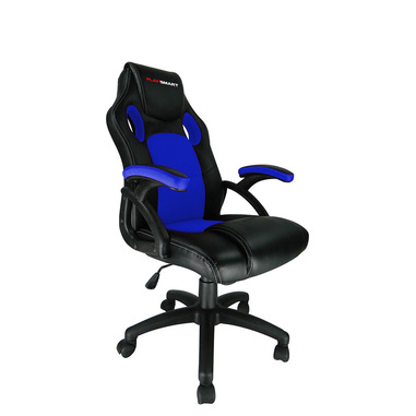 Play!Smart PSGT0002B sedia per videogioco Sedia per gaming universale Seduta imbottita Nero, Blu