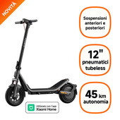 Xiaomi Scooter 6 Nero 20 km/h 10 Ah