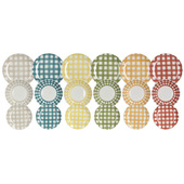 Tognana Porcellane Caledonia servizio da tavola 18 pz Porcellana Colori assortiti