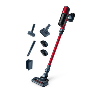 Rowenta RH6879 2-in-1 stick vacuum Batteria Secco Senza sacchetto 0,55 L Rosso, Grigio
